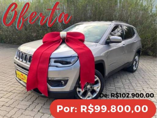 JEEP - COMPASS - 2018/2019 - Prata - R$ 99.800,00