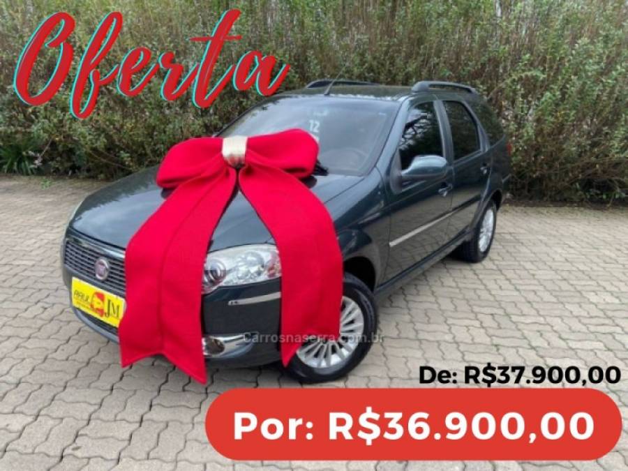 FIAT - PALIO - 2011/2012 - Cinza - R$ 36.900,00