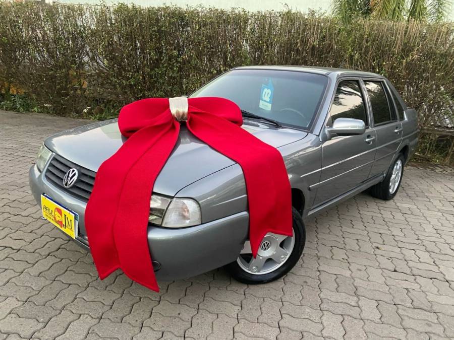 VOLKSWAGEN - SANTANA - 2002/2002 - Cinza - R$ 25.900,00