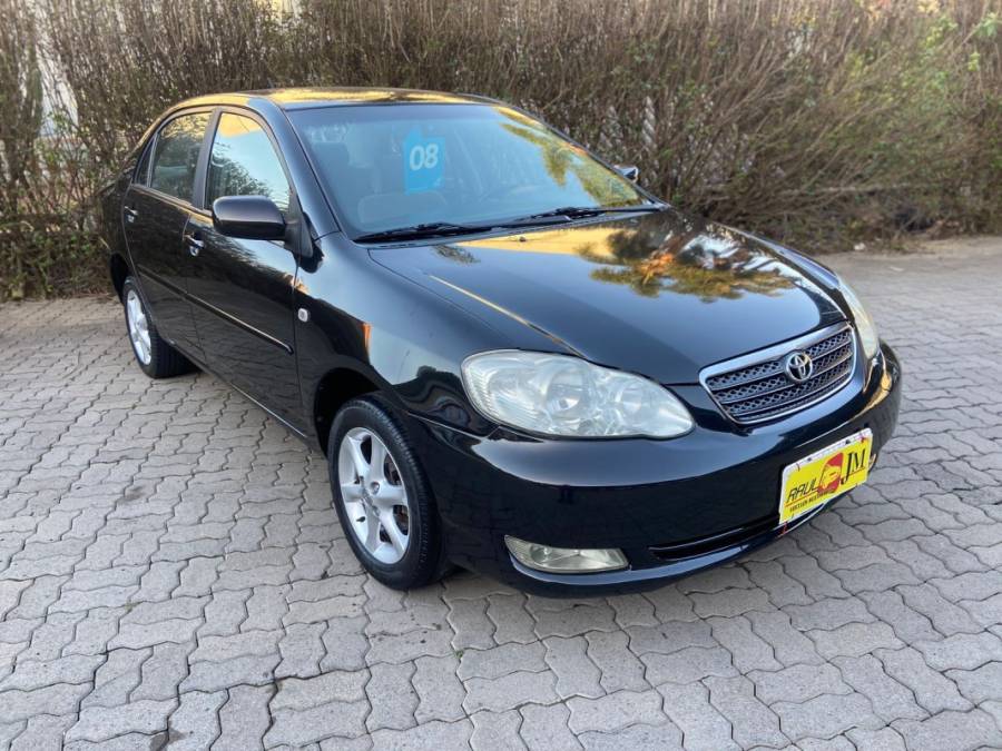 TOYOTA - COROLLA - 2007/2008 - Preta - R$ 38.900,00