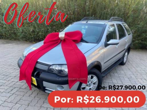 FIAT - PALIO - 2004/2005 - Prata - R$ 26.900,00