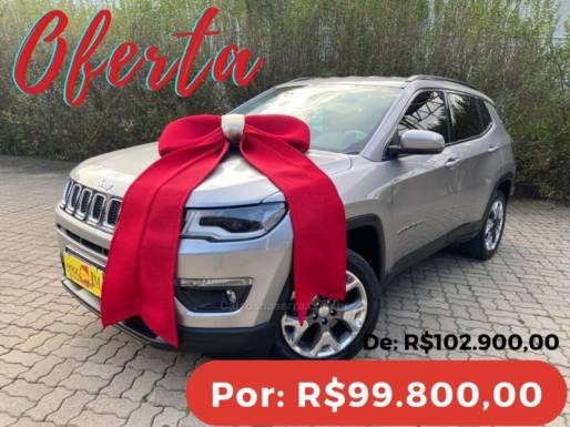 JEEP - COMPASS - 2018/2019 - Prata - R$ 99.800,00