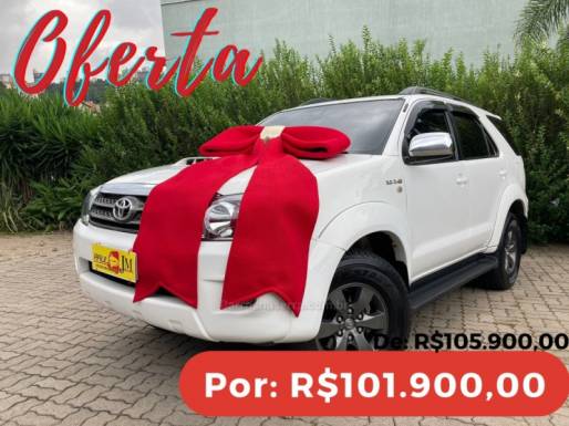 TOYOTA - HILUX SW4 - 2008/2008 - Branca - R$ 101.900,00