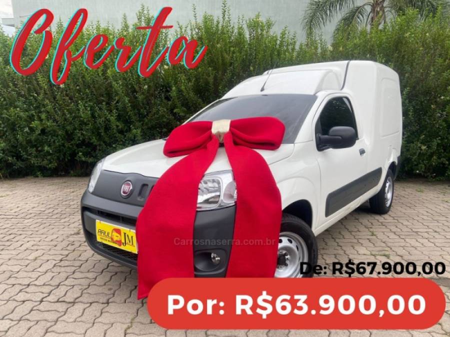 FIAT - FIORINO - 2018/2019 - Branca - R$ 63.900,00