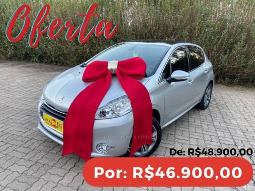 PEUGEOT - 208 - 2013/2014 - Prata - R$ 46.900,00